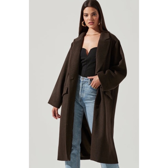 Astr Jackets & Blazers - New Astr The Labol sonoma oversized Coat Size Small